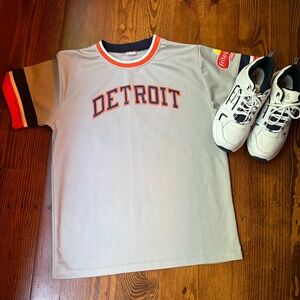 Vintage Men’s Detroit Tigers Baseball Jersey Shirt ⚾️